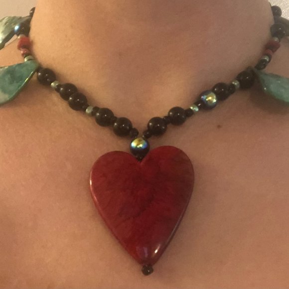 Galactic Heart Collier Necklace (with gift box!) - Picture 3 of 8